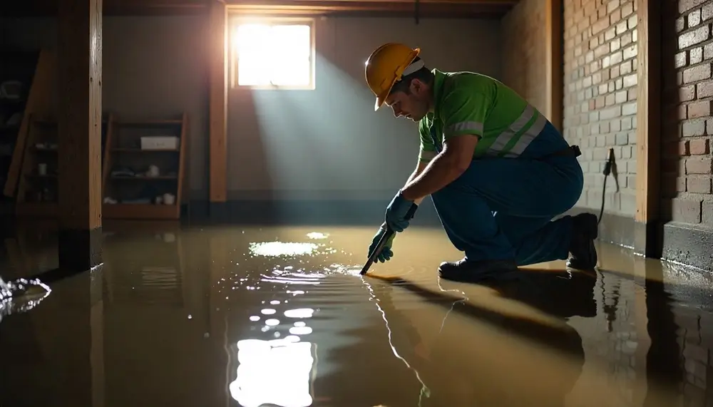 Professional water damage restoration services in Strum, WI